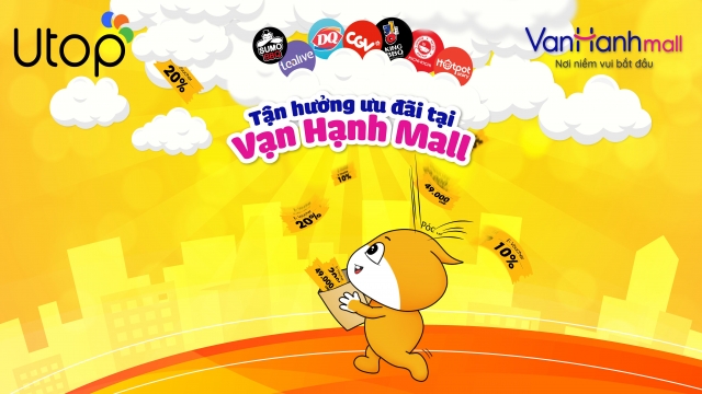 Các Thương Hiệu Đối Tác Của Utop Tại Vạn Hạnh Mall Tung Nhiều Ưu Đãi Hấp Dẫn