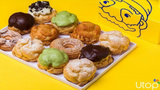 Giảm 25% voucher tiền mặt tại Beard Papa's độc quyền trên Utop