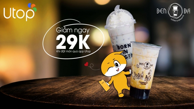 Nhập UTOPDD Giảm Ngay 29K Khi Đặt Đen Đá Ngay Trên App Utop