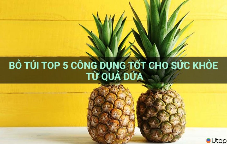 Bỏ túi top 5 công dụng tốt cho sức khỏe từ quả dứa | Tin Tức | BLOG.UTOP.VN