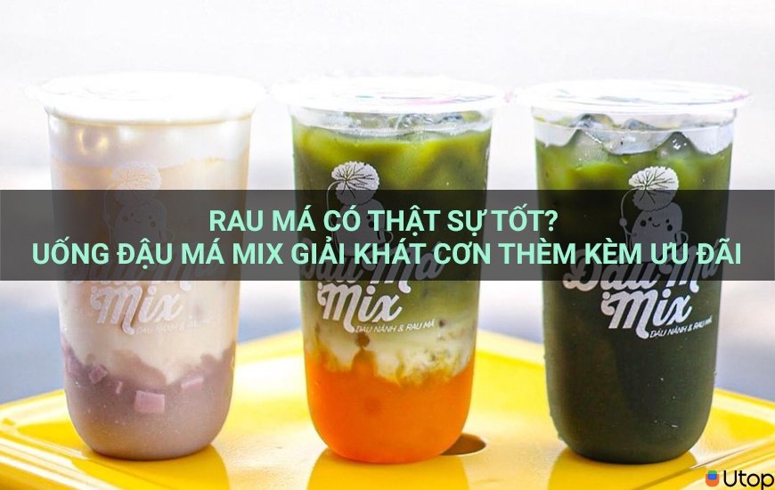 Cách làm rau má mix tại nhà?
