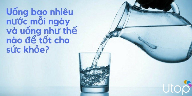 Thời gian uống nước hợp lý tốt nhất mỗi ngày