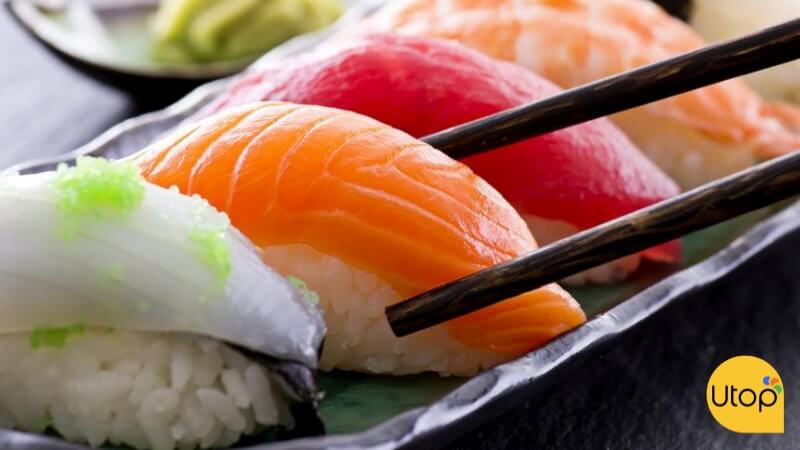 Sushi tươi ngon tốt cho sức khỏe