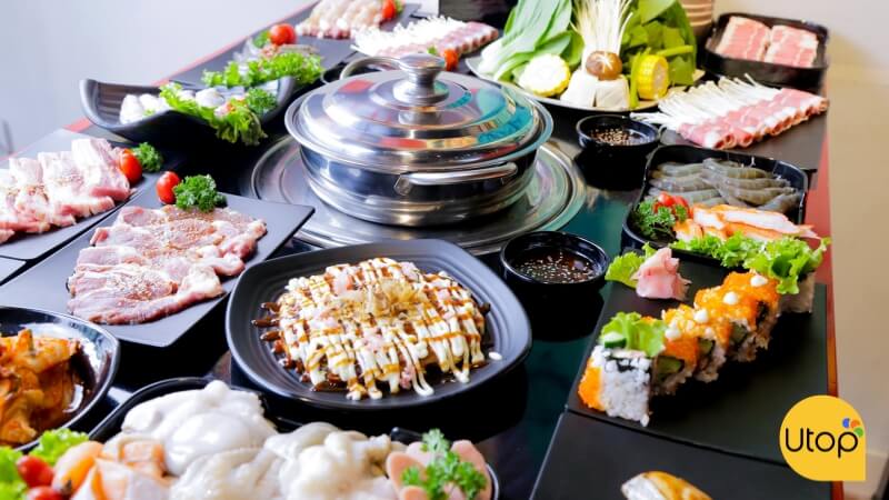 668 BBQ với nhiều món ăn đa dạng