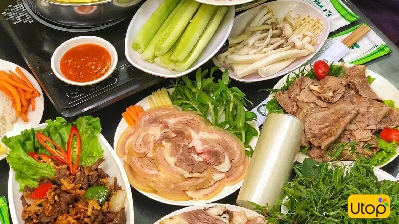 Voucher lẩu bò nhúng dấm ngọt ngon, chua thanh, vô cùng đậm đà