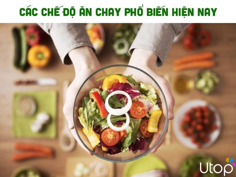 Các chế độ ăn chay trường hiện nay được nhiều người dùng