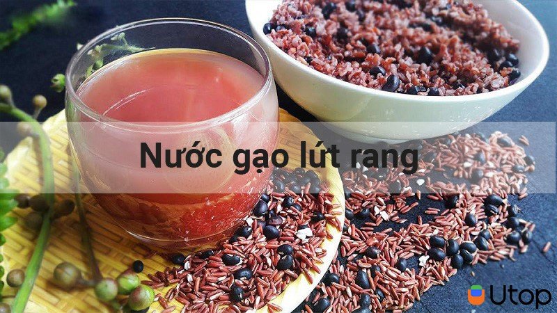 Nước gạo lứt rang