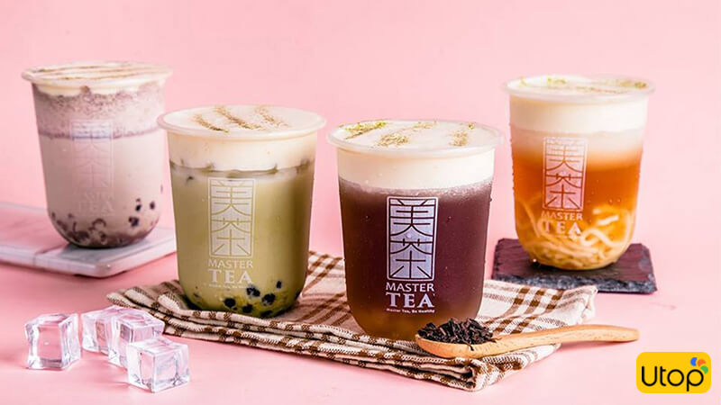 Săn voucher trà sữa khuyến mãi của Master Tea trên Utop