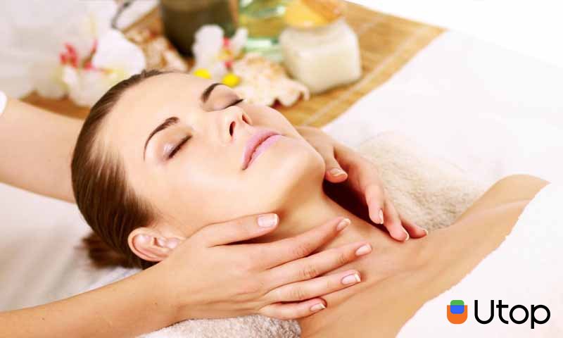 Massage cho vùng da cổ thường xuyên