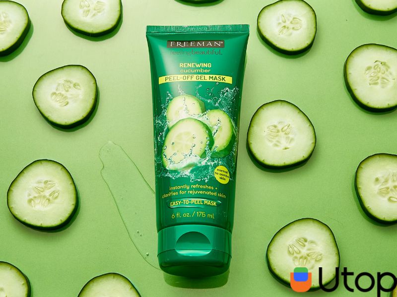 Peel da bằng mặt nạ Freeman Mask Cucumber Peel-Off