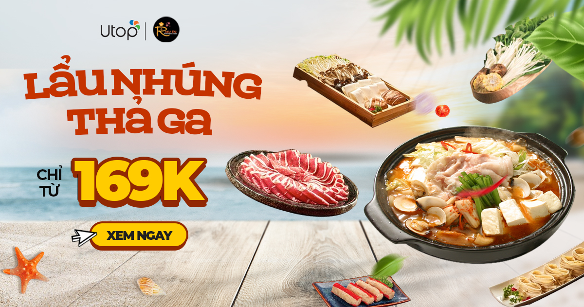 khuyến mãi Rakuen Hotpot trên app Utop