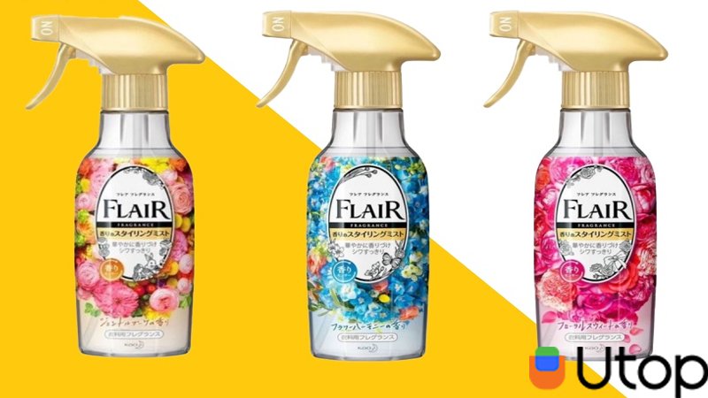 Nước hoa xịt quần áo Flair của Kao