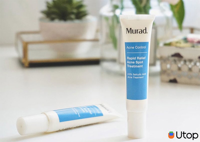 Gel giảm mụn trong 4 giờ Murad Rapid Relief Acne Spot Treatment