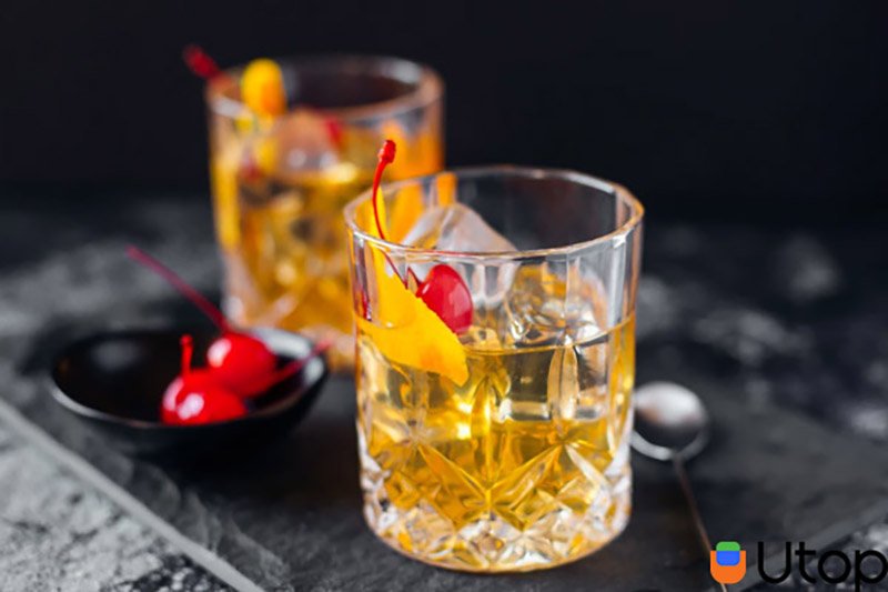 Pha chế cocktail Old Fashioned