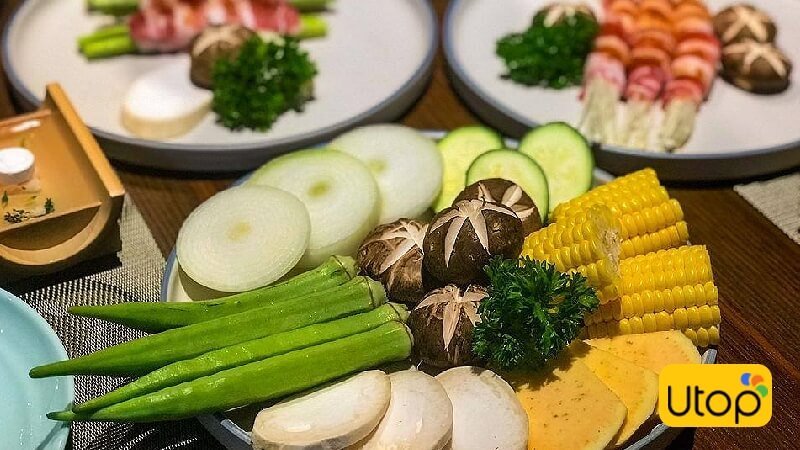 Akagyu - Buffet lẩu nướng quận 1 chuẩn vị Nhật