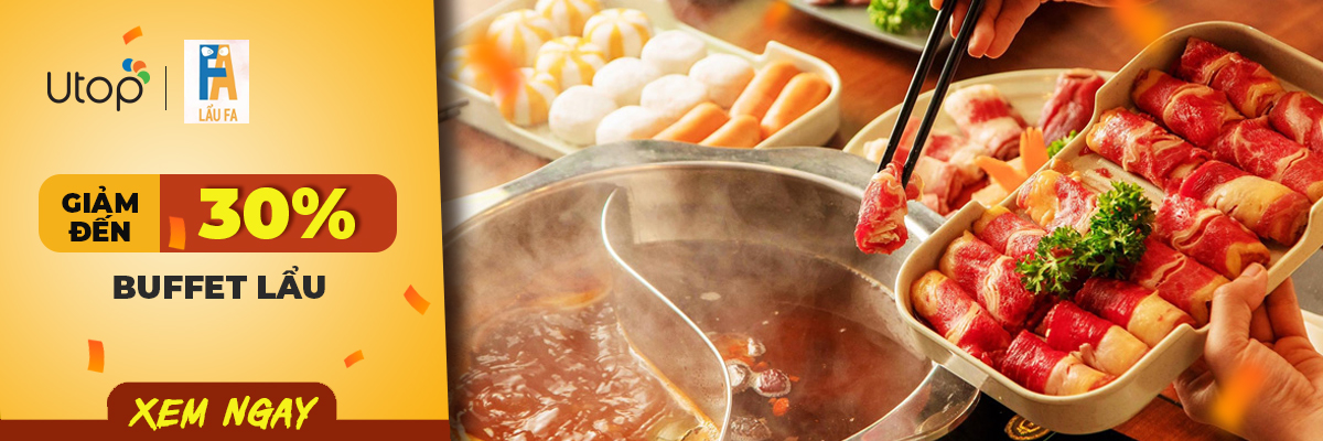 Giảm đến 30% cho voucher buffet lẩu FA