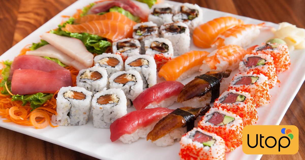 Sashimi và sushi giữ được độ tươi ngon