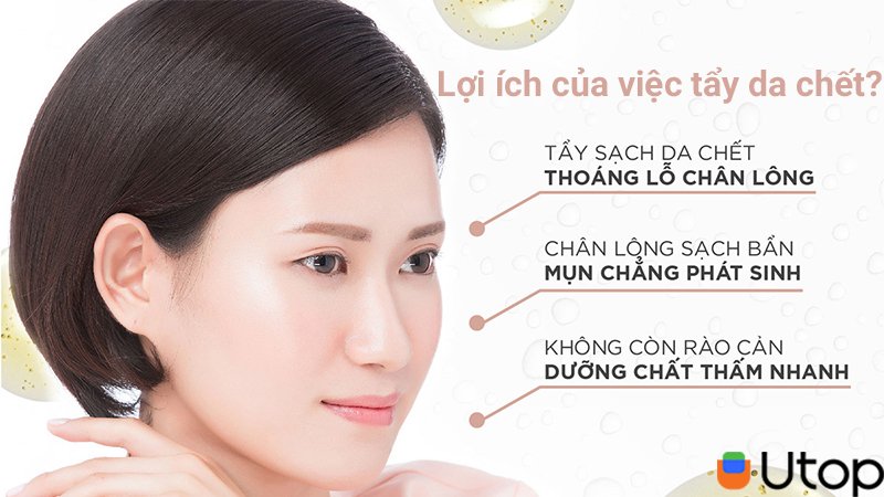 2. Lợi ích của việc tẩy da chết