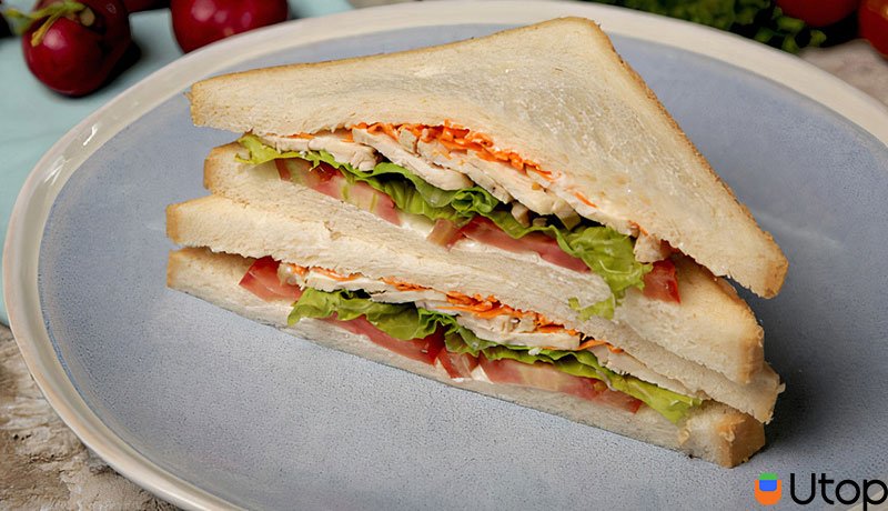 Sandwich ức gà