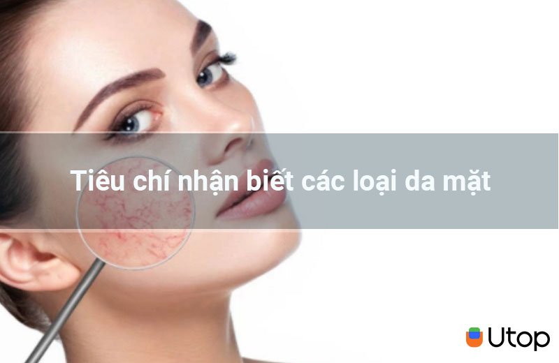 Tiêu chí nhận biết các loại da mặt