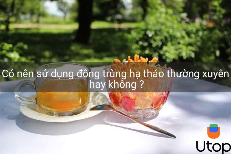 Có nên sử dụng đông trùng hạ thảo thường xuyên, mỗi ngày hay không ?