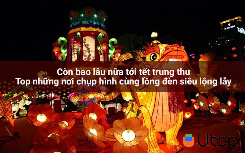 Còn bao lâu nữa tới tết trung thu - Top những nơi chụp hình cùng lồng đèn siêu lộng lẫy