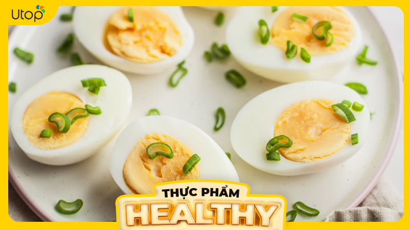 Trứng cũng có mặt rất nhiều trong các khẩu phần ăn uống healthy
