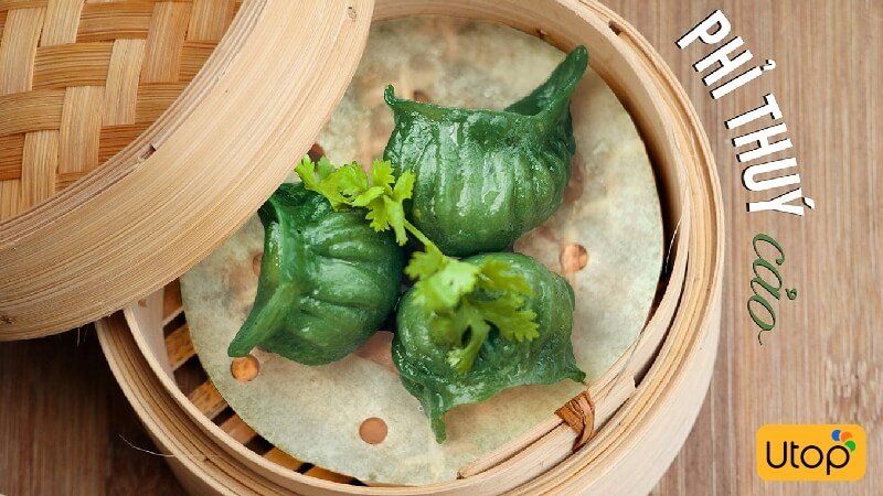 Màu xanh đẹp mắt của Phỉ Thúy Cảo Khang Dimsum Bar