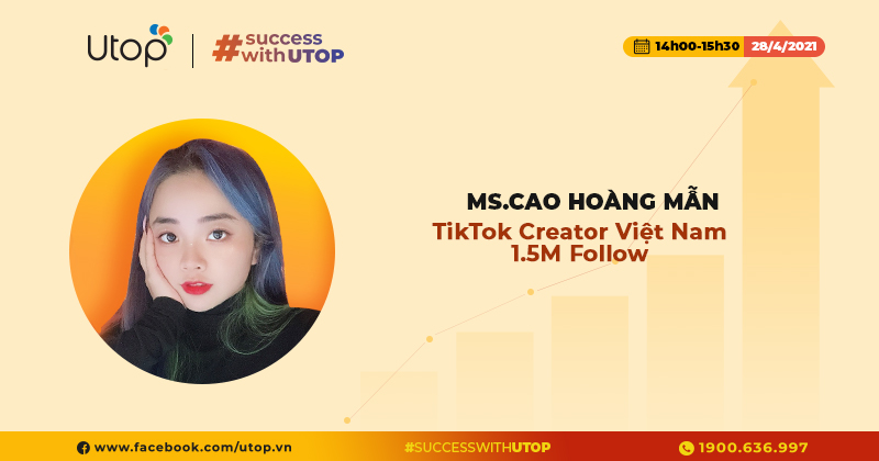 Chị Cao Hoàng Mẫn - Tiktoker nổi tiếng với hơn 1,5 triệu Follower