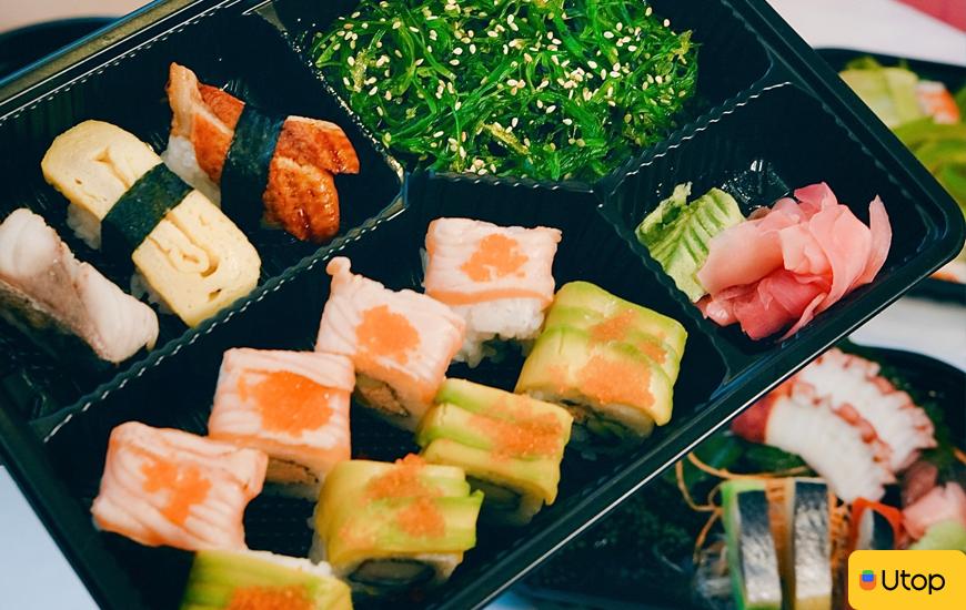 Mã voucher giảm giá Osaka sushi trên ứng dụng Utop