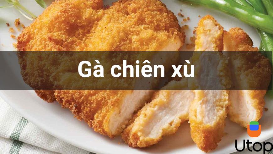 Gà chiên xù