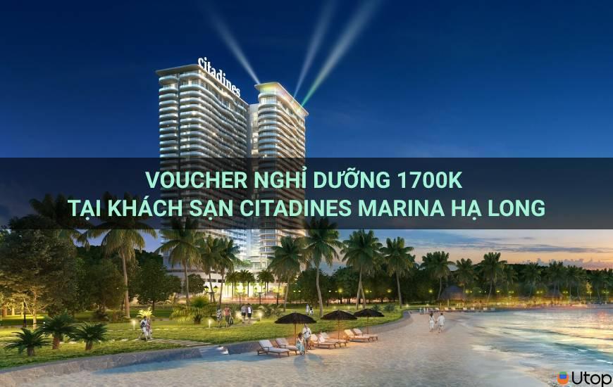 Voucher Nghỉ Dưỡng 1700k tại Khách Sạn Citadines Marina Hạ Long