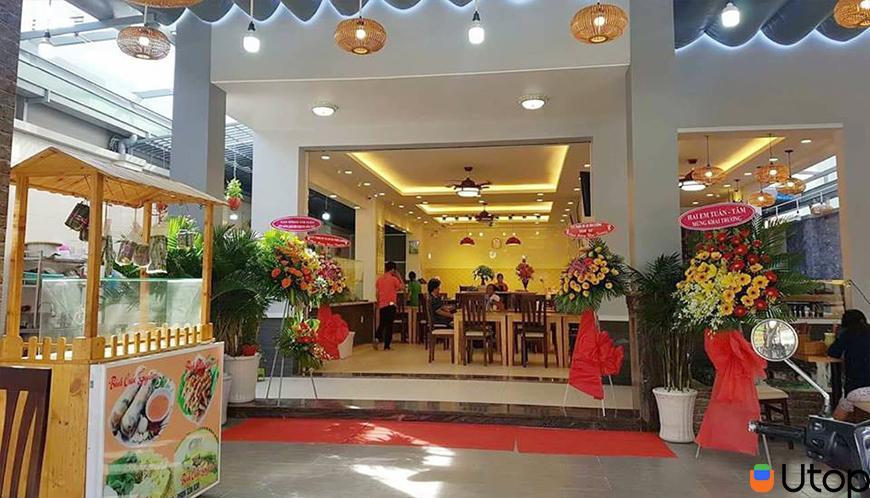 Review nhà hàng Bánh cuốn Tây Sơn ở Sài Gòn