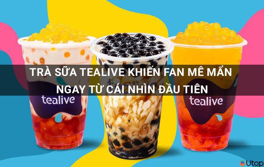 Trà Sữa Tealive khiến fans mê mẩn ngay từ cú liếc đầu tiên