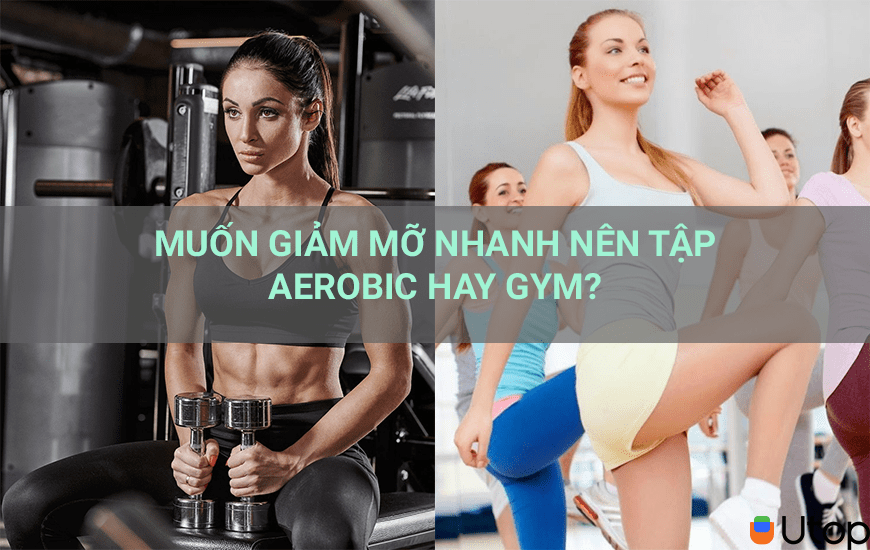 MUỐN GIẢM MỠ NHANH NÊN TẬP AEROBIC HAY GYM?