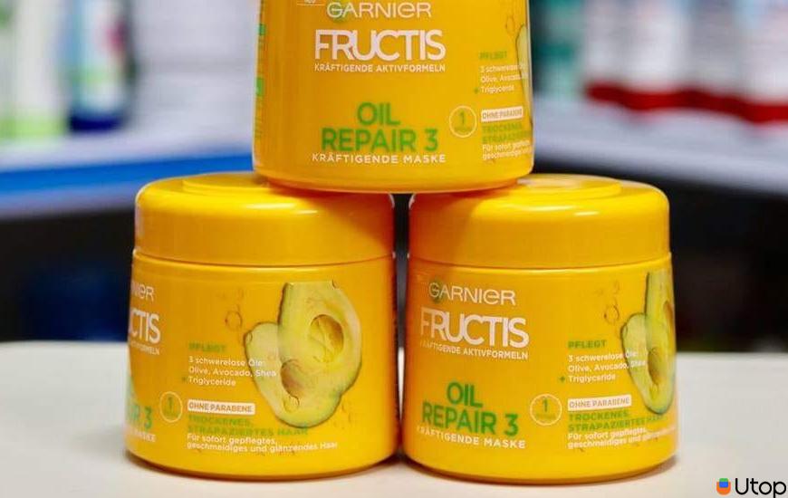 Kem ủ tóc Garnier Fructis