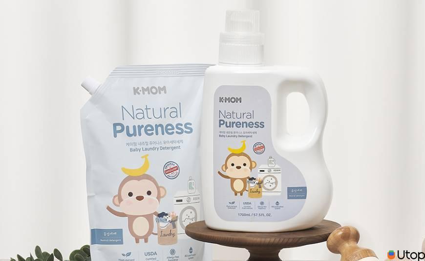 Nước giặt đồ sơ sinh organic K-MOM