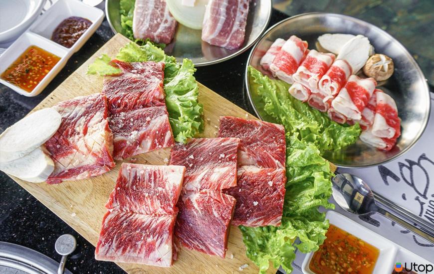 1. Gumiho Grill & Shabu - Quán nướng Hàn Quốc đường Bùi Thị Xuân