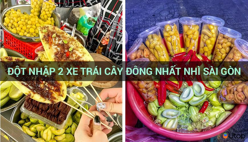 Đột nhập 2 xe trái cây đông nhất nhì Sài Gòn