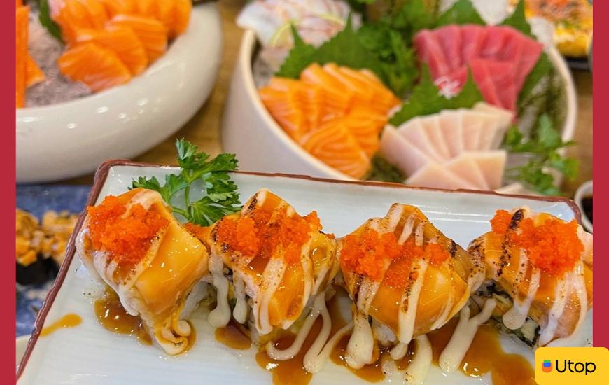 Khám phá thực đơn buffet sushi Kunimoto