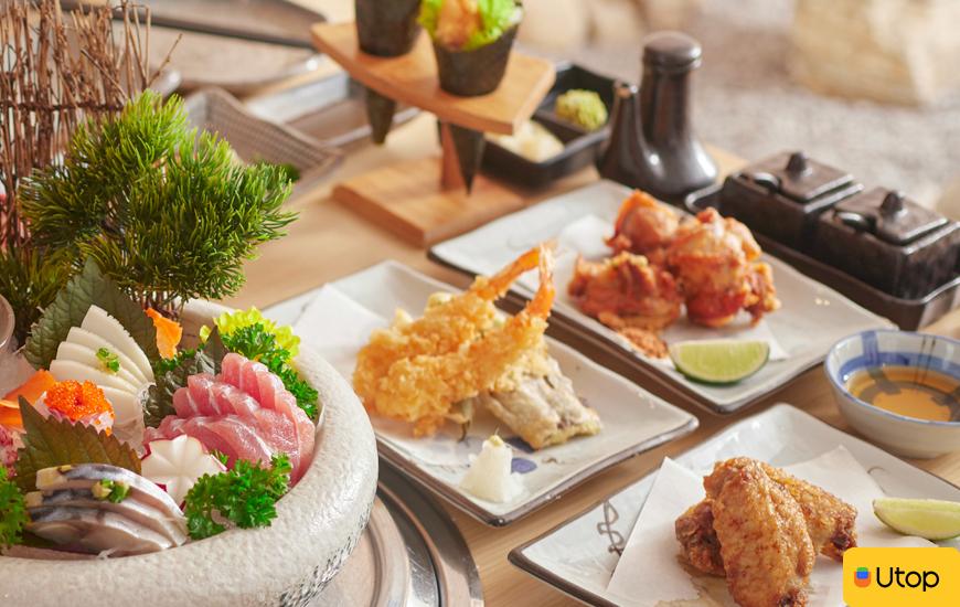 Thực đơn đa dạng tại nhà hàng Isushi