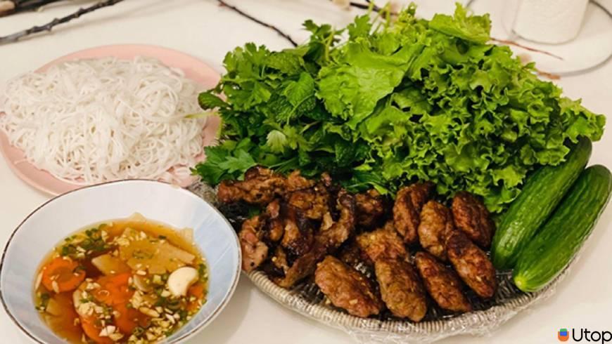 Món ngon tại thủ đô nức tiếng - Bún chả