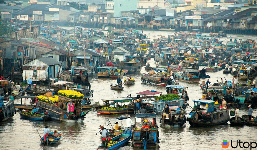 Chợ nổi Cái Răng