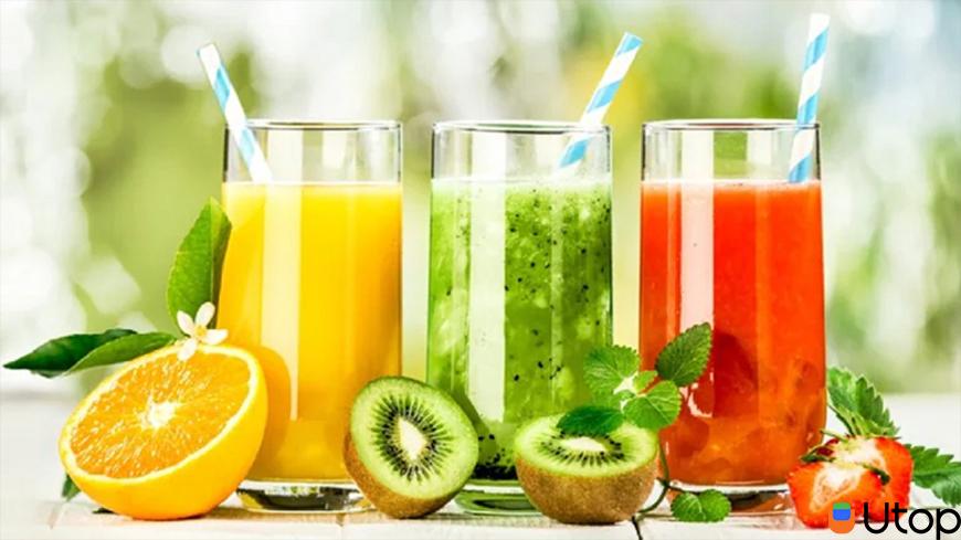 Nước ép, smoothie hoa quả