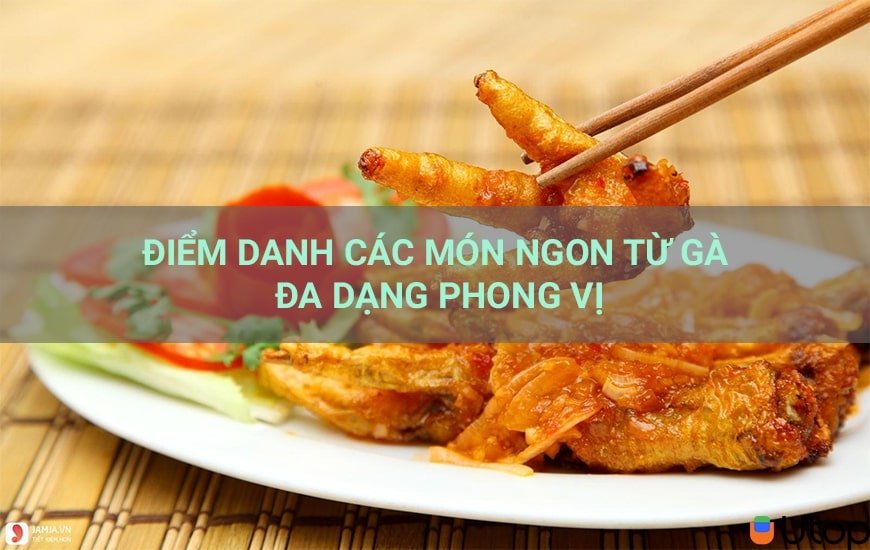 ĐIỂM DANH CÁC MÓN NGON TỪ GÀ ĐA DẠNG PHONG VỊ