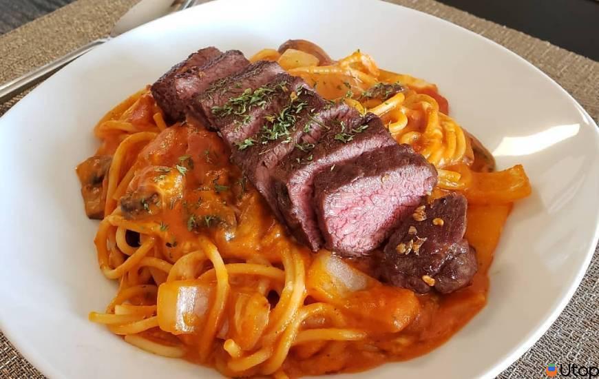 Pasta đậm đà, béo ngậy