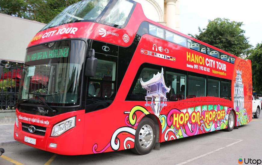 Trải nghiệm đi xe bus Hop on - Hop off vòng quanh thủ đô Hà Nội