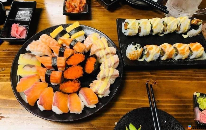 Voucher siêu ưu đãi sushi Kunimoto tại Utop