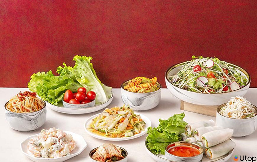 Salad thanh mát cân bằng bữa ăn