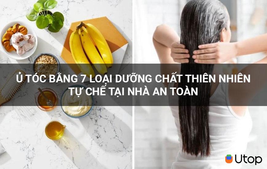 Ủ tóc bằng 7 loại dưỡng chất thiên nhiên tự chế tại nhà an toàn